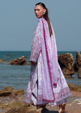 Summer Together by Afrozeh Embroidered Lawn Suits Unstitched 3 Piece - AF25ST 02 AMETHYST